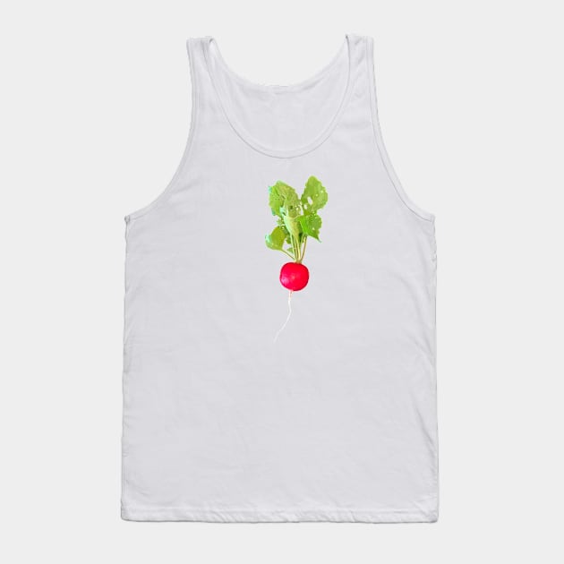 Radish Tank Top by A_using_colors